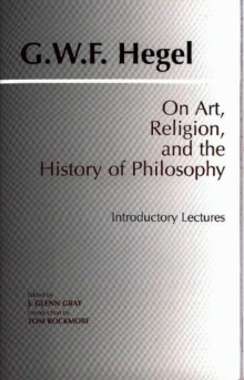 On Art, Religion, and the History of Philosophy : Introductory Lectures