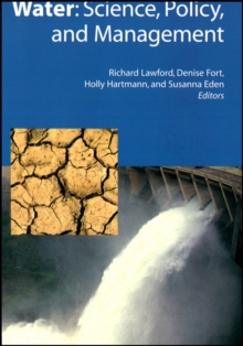 Water : Science, Policy, and Management