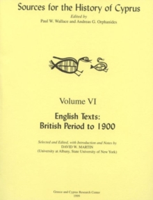English Texts : British Period to 1900