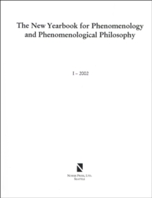 The New Yearbook for Phenomenology and Phenomenological Philosophy : Volume 1