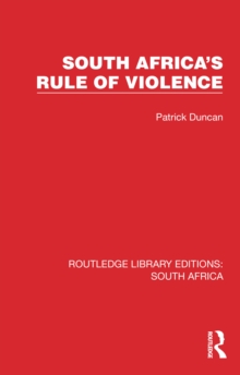 South Africa's Rule of Violence