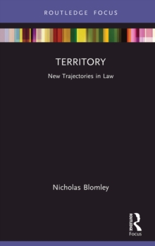 Territory : New Trajectories in Law