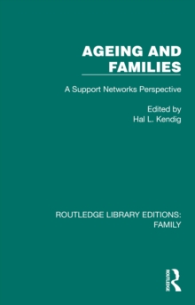 Ageing and Families : A Support Networks Perspective