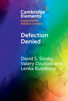 Defection Denied : A Study of Civilian Support for Insurgency in Irregular War