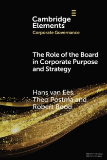 The Role of the Board in Corporate Purpose and Strategy