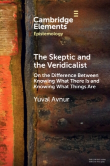The Skeptic and the Veridicalist : On the Difference Between Knowing What There Is and Knowing What Things Are