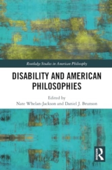 Disability and American Philosophies