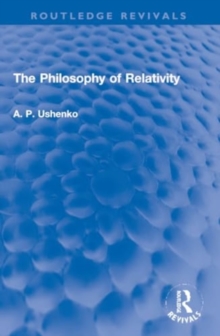 The Philosophy of Relativity