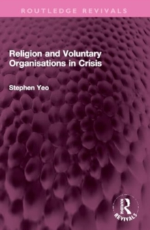 Religion and Voluntary Organisations in Crisis