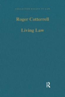 Living Law : Studies in Legal and Social Theory