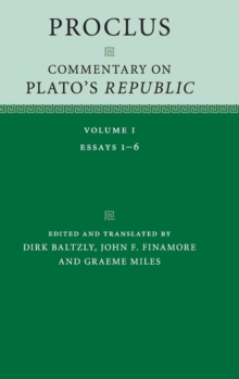 Proclus: Commentary on Plato's Republic: Volume 1