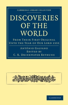 Discoveries of the World : From their First Original Unto the Year of our Lord 1555