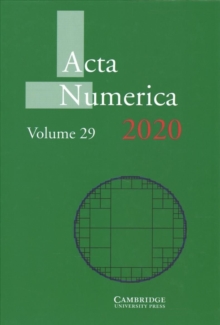 Acta Numerica 2020: Volume 29
