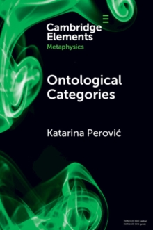 Ontological Categories : A Methodological Guide