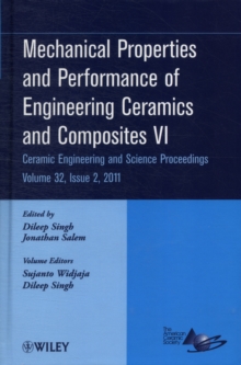 Mechanical Properties and Performance of Engineering Ceramics and Composites VI, Volume 32, Issue 2