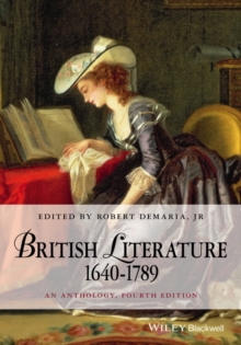 British Literature 1640-1789 : An Anthology