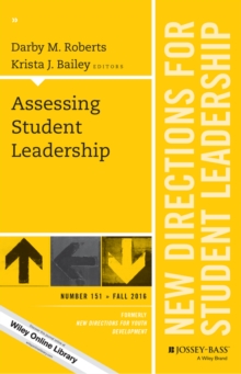 Assessing Student Leadership : New Directions for Student Leadership, Number 151