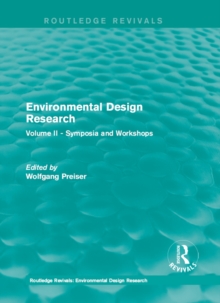 Environmental Design Research : Volume two symposia and workshops