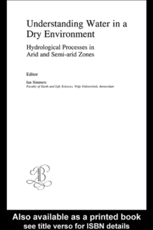 Understanding Water in a Dry Environment : IAH International Contributions to Hydrogeology 23