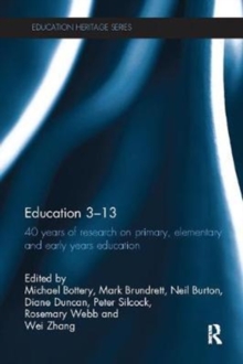 Education 3-13 : 40 Years of Research on Primary, Elementary and Early Years Education