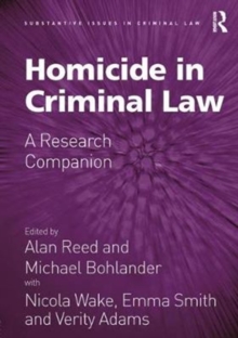 Homicide in Criminal Law : A Research Companion