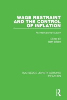 Wage Restraint and the Control of Inflation : An International Survey