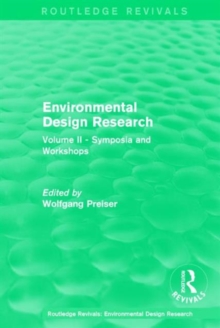Environmental Design Research : Volume two symposia and workshops