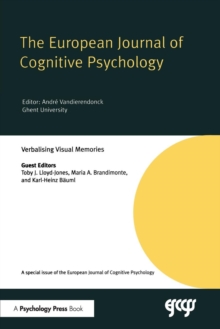 Verbalising Visual Memories : A Special Issue of the European Journal of Cognitive Psychology