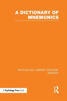 A Dictionary of Mnemonics (PLE: Memory)