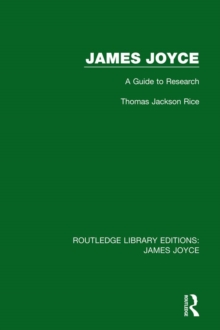James Joyce : A Guide to Research
