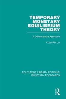 Temporary Monetary Equilibrium Theory : A Differentiable Approach