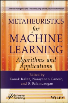 Metaheuristics for Machine Learning : Algorithms and Applications
