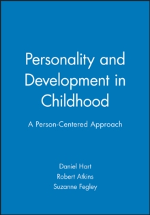 Personality and Development in Childhood : A Person-Centered Approach