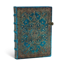 Azure (Equinoxe) Midi Lined Hardcover Journal (Clasp Closure)