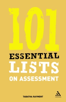 101 Essential Lists on Assessment