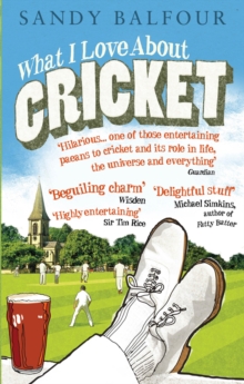 What I Love About Cricket : One Man's Vain Attempt to Explain Cricket to a Teenager who Couldn't Give a Toss