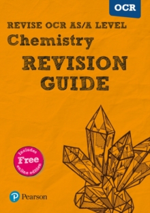 Pearson REVISE OCR AS/A Level Chemistry Revision Guide : for home learning, 2022 and 2023 assessments and exams