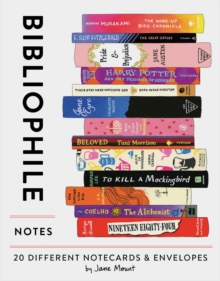 Bibliophile Notes : 20 Different Notecards & Envelopes