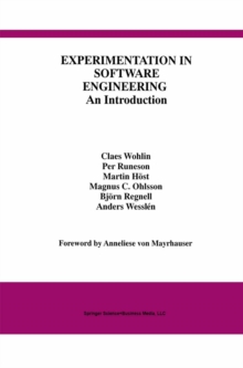 Experimentation in Software Engineering : An Introduction