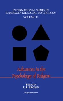 Advances in the Psychology of Religion