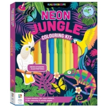 Kaleidoscope Colouring Kit Neon Jungle