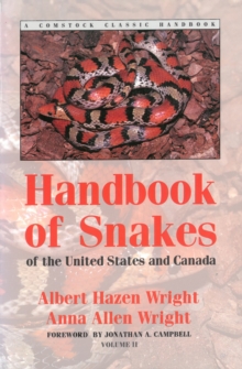 Handbook of Snakes of the United States and Canada : Two-Volume Set