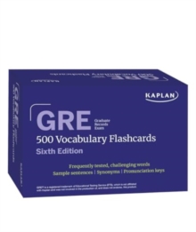 GRE Vocabulary Flashcards, Sixth Edition + Online Access to Review Your Cards, a Practice Test, and Video Tutorials