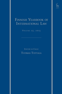 Finnish Yearbook of International Law, Volume 25, 2015