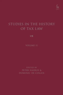 Studies in the History of Tax Law, Volume 11