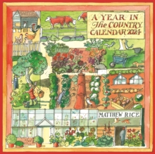 Matthew Rice, A Year in the Country Square Wall Calendar 2024