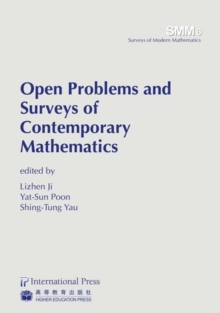 Open Problems and Surveys of Contemporary Mathematics