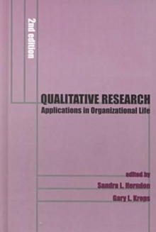 Qualitative Research : Applications in Organisational Communication