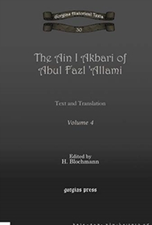 The Ain I Akbari of Abul Fazl 'Allami (Vol 4) : Text and Translation