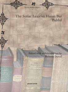 The Syriac Lexicon Hasan Bar  (Vol 3)